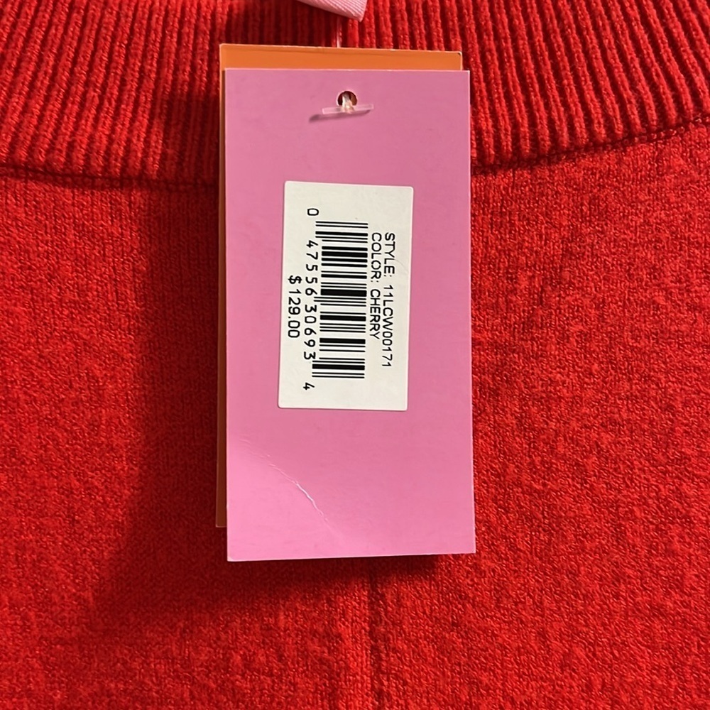 LTD Red Cape Poncho NWT - Picture 2 of 4